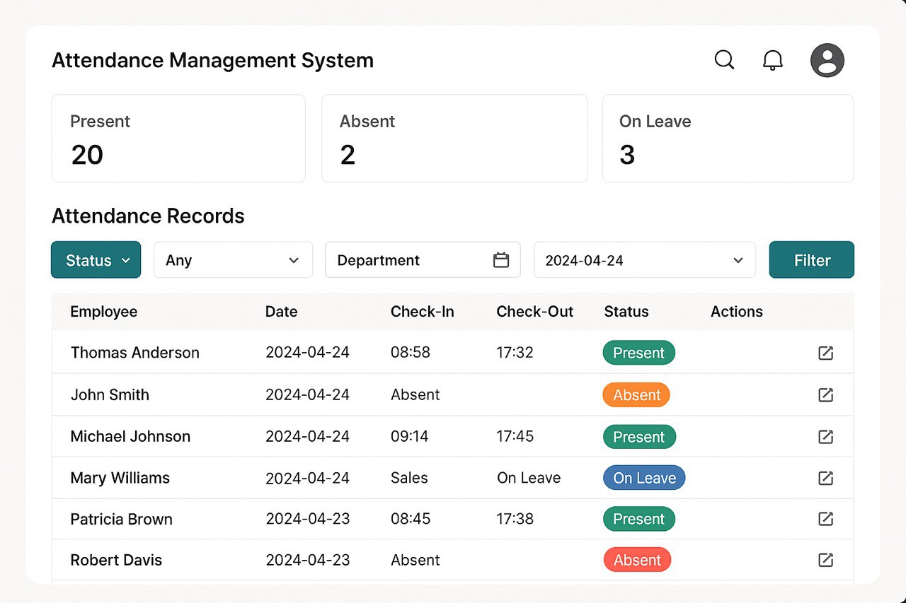 Smartech Attendance Management